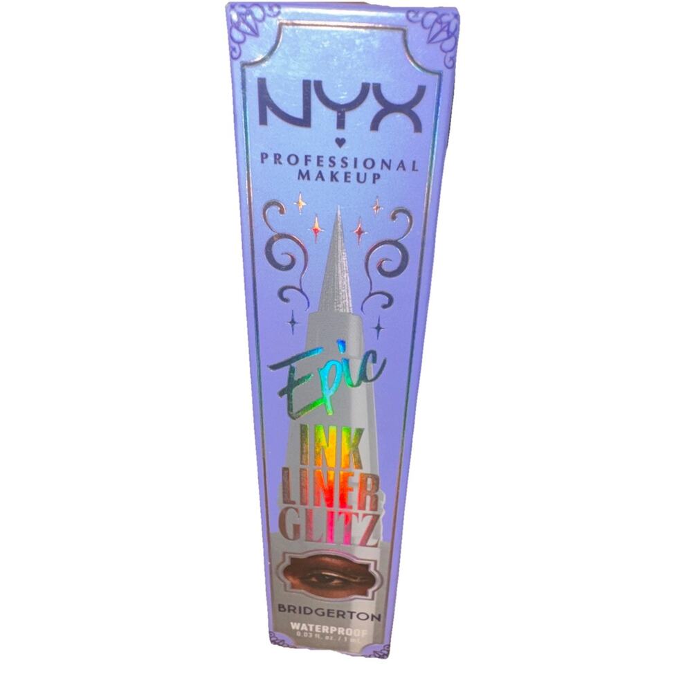 NYX Professional Makeup Bridgerton Royal‎ Epic Ink Liner Glitz Silver Waterproof
